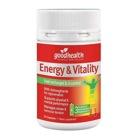 Good Health Energy & Vitality Capsules