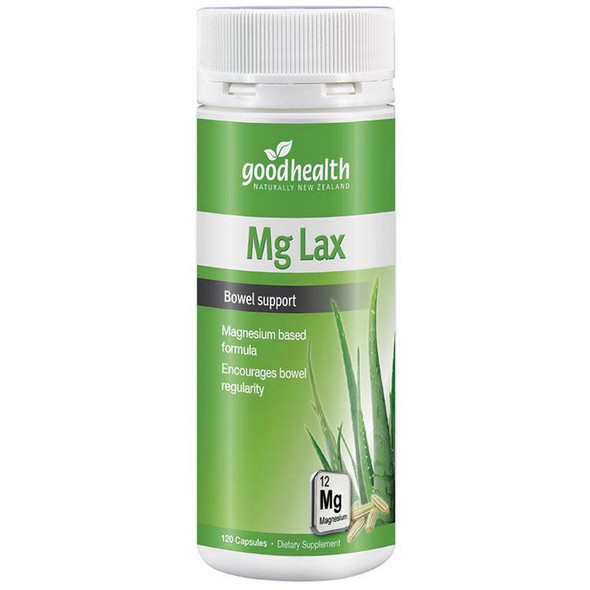 Good Health Mg Lax Capsules 120's