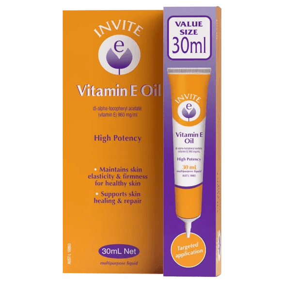 Invite E Vitamin E Pure Oil 30mL