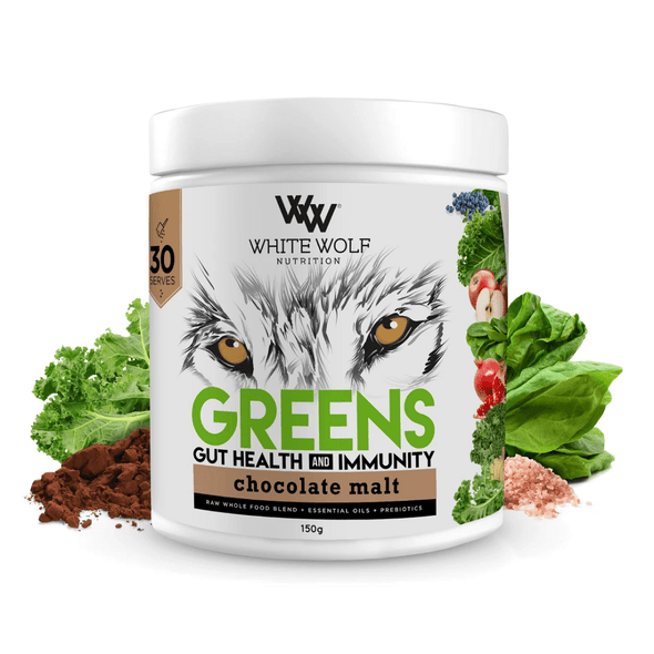 White Wolf GREENS Gut Health and Immunity 150g