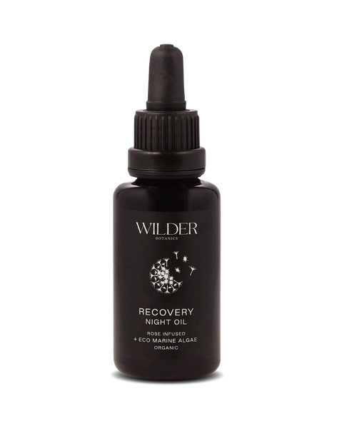 Wilder Botanics Recovery Night Oil with Rose+Eco Marine Algae 30ml