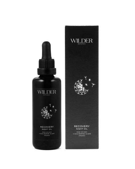 Wilder Botanics Recovery Night Oil with Rose+Eco Marine Algae 60ml