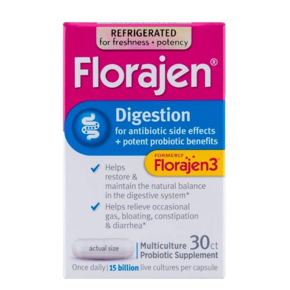 American Lifeline Florajen 3 Digestion 30 Capsules