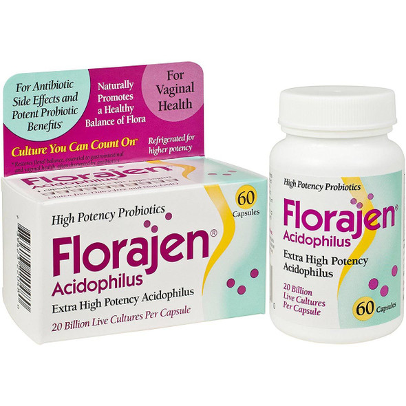 American Lifeline Florajen Acidophilus 60 Caps