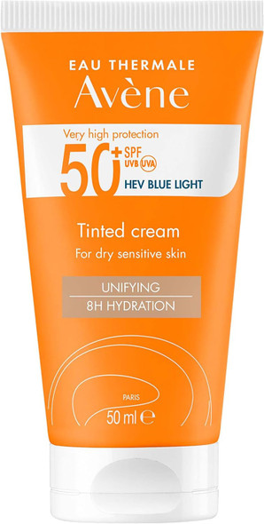 Avène Very High Protection Tinted Sun Cream SPF50+ for Dry Sensitive Skin 50ml