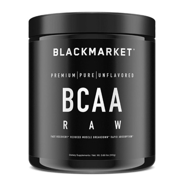 Black Market Labs BCAA Unflavored 60 Servings