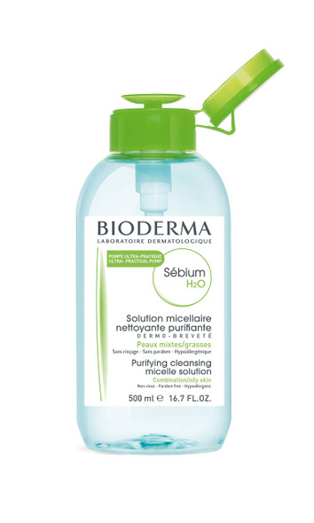 Bioderma - Sébium H2O - Micellar Water - Cleansing and Make-Up Removing - for Combination to Oily Skin
