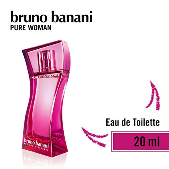 Bruno Banani Pure Woman Eau de Toilette Spray 20 ml pink