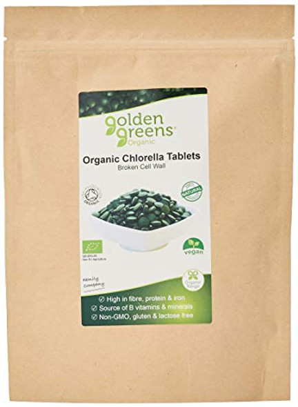 Greens Organic Organic Chlorella 450 Tablets