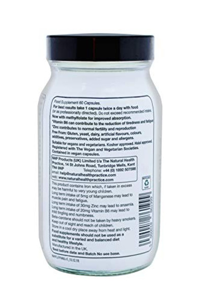 Natural Health Practice Advanced Fertility Support for Women (60 Capsules) Multivitamin & Mineral for Women Wanting to Conceive