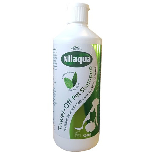 Nilaqua Towel Off Pet Shampoo 500ml