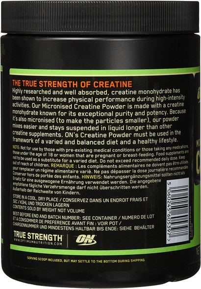 Optimum Nutrition Micronized Creatine 317g