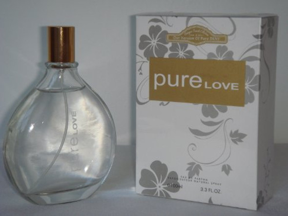 Pure Love-For Women-Edp-3.3 Oz-Spray-Version Of Pure By Dkny