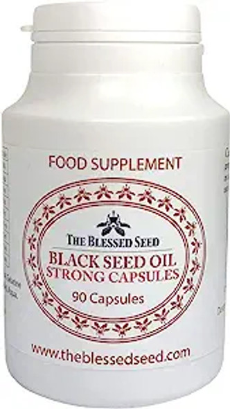 The Blessed Seed Strong Blackseed Oil Capsules 500mg