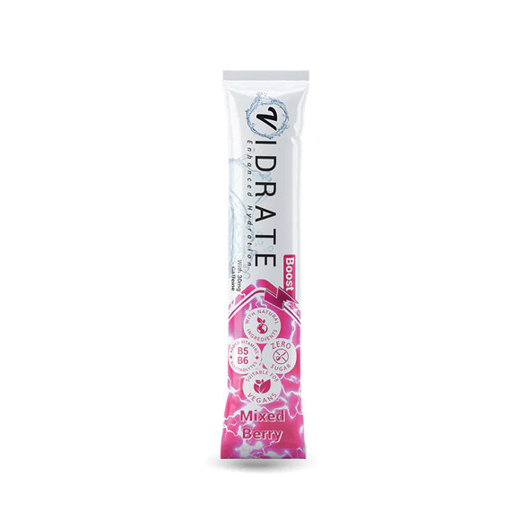 Vidrate Hydration Powder 10x5g Boost (Mixed Berry)