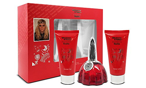 Whatever It Takes Kesha Gift Set 100ml EDP + 100ml Body Lotion + 100ml Shower Gel