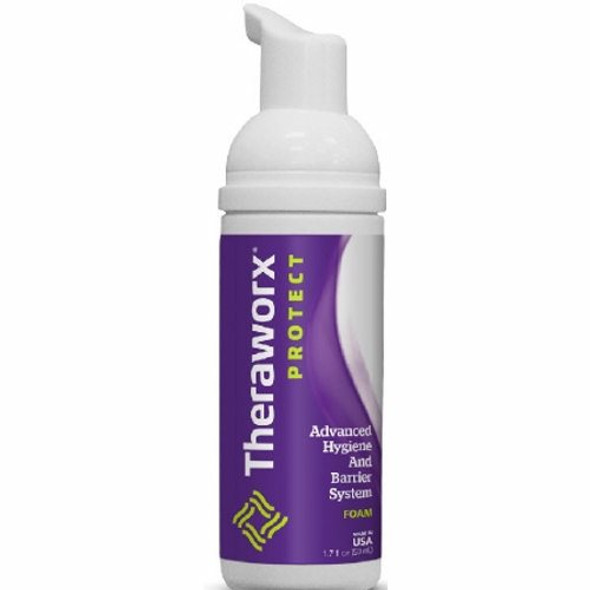 Rinse-Free Body Wash Theraworx Protect Foaming 2 oz. Pump Bottle Lavender Scent Lavender Scent 2 Oz By Avadim