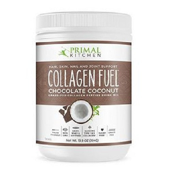 Collagen Fuel Chocolate Coconut 13.9 Oz By Primal Kitchen