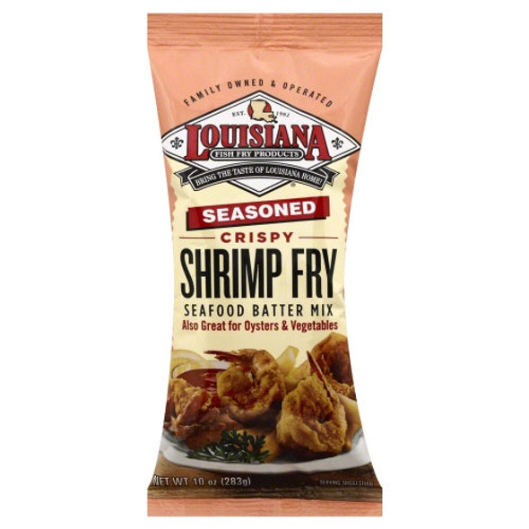 Mix Shrimp Fry Case of 12 X 10 Oz By Louisiana Fish Fry