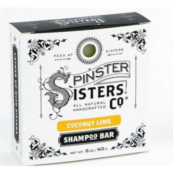Coconut Lime Shampoo Bar 3 Oz By Spinster Sisters Co