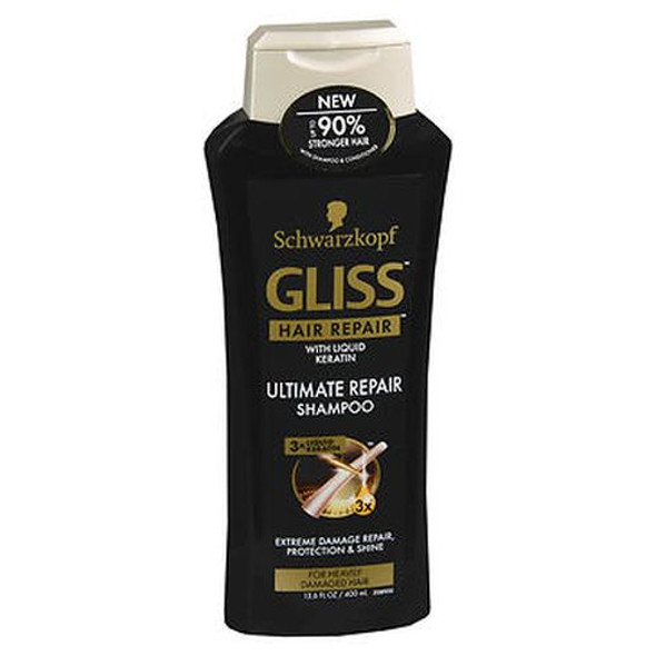 Gliss Hair Repair With Liquid Keratin Ultimate Repair Shampoo 13.6 Oz By Gliss