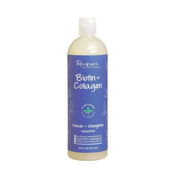 Biotin & Collagen Shampoo 16 Oz By Renpure Organics