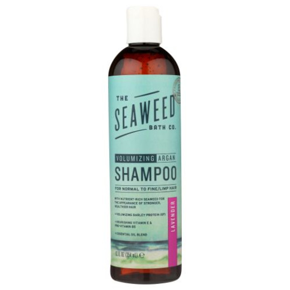 Argan Shampoo Lavender 12 Oz By Sea Weed Bath Company