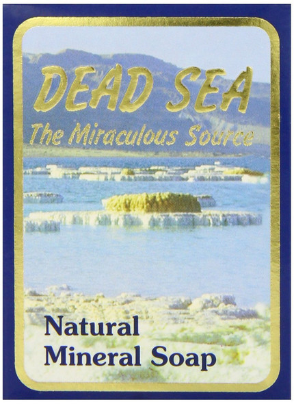 J Malki Dead Sea Natural Mineral Soap 90g