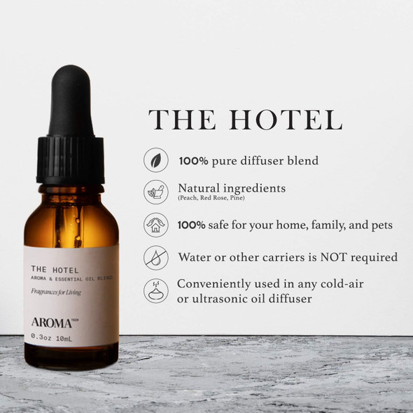 AromaTech The Hotel for Aroma Oil Scent Diffusers - 10 Milliliters