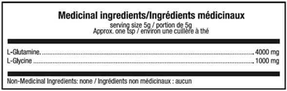 ATP LAB | Glutamed 500g | Pure Pharmaceutical-grade Glutamine and Glycine. The best combination of glutamine and glycine.