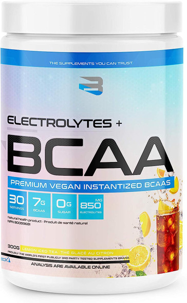 Believe Bcaa + L-carnitine - Lemon Iced Tea (30s) 310 gram