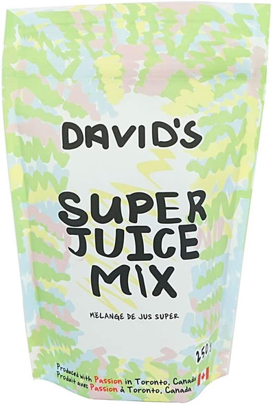 Davids Condiments Green Superfood Juice Powder - 250g | Morning Energy Boost From 22+ All Natural, Premium Ingredients Including: Matcha, Spirulina, Beetroot, Acai, Alfalfa, Maca, Aronia, Avocado, Goji
