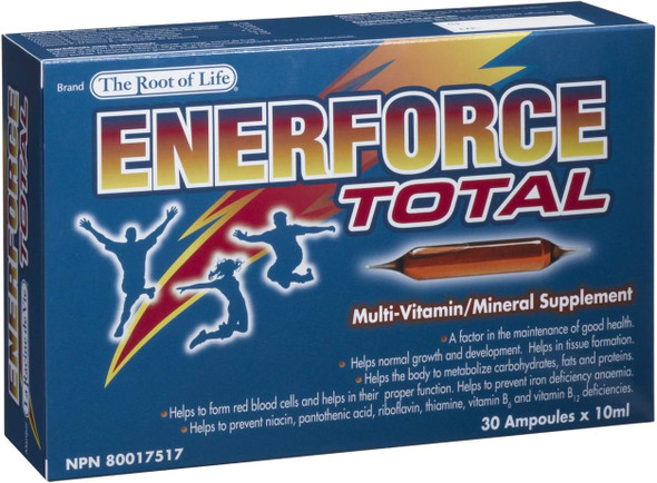 Enerforce Total (30 Ampoules) 30 Count