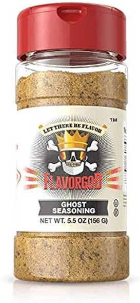 Flavor God Gluten Free Zero Calories Seasoning - Great for Meal Prep, Diet (Ghost Seasonings) 156 gram