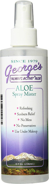 George's Always Active Aloe Spray Mister - 8 fl oz