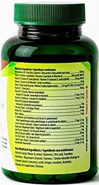 Greeniche Multivitamin for Kids, 60 Tablets, Strengthening Bone & Teeth Health, Equipped With Essential Nutrition For Children, Supports Immunity System