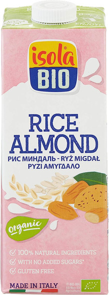 Isola Bio - Organic Almond-rice Beverage 1000ML milliliter