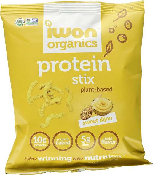 IWON Organics Protein Stix Sweet Dijon, 8 Count