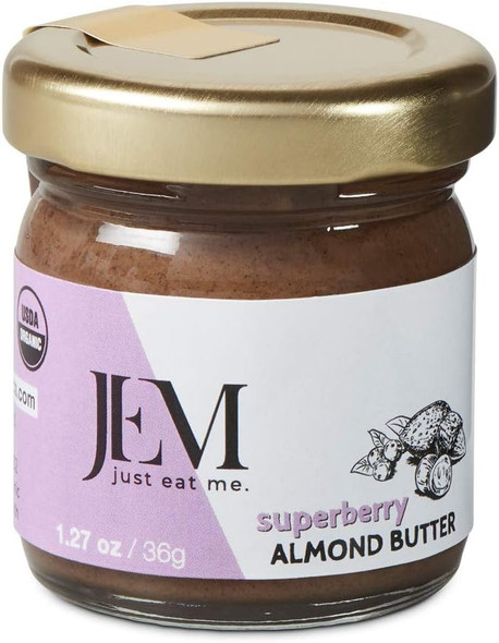 JEM Superberry Maqui Camu Almond Spread 36 G/ 1.27 Oz 36 gram