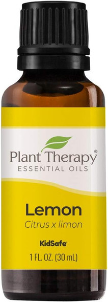 Lemon Essential Oil. 30 ml (1 oz). 100% Pure, Undiluted, Therapeutic Grade.
