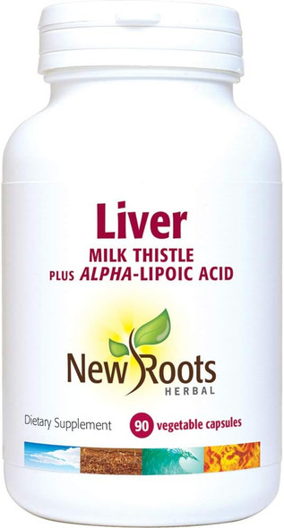 Liver Milk Thistle+ (90Capsules) Brand: NewRoots Herbal