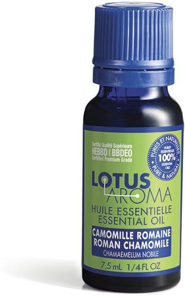 Huile essentielle de camomille romaine, 7,5 ml – Lotus Aroma