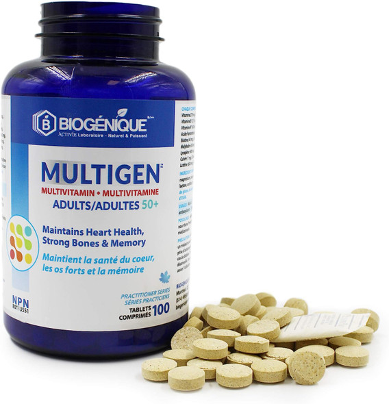 MULTIGEN - Daily Multivitamin - Biogenique (100 tabs)