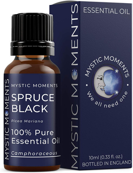 Mystic Moments | Spruce Black Essential Oil - 10ml - 100% Pure