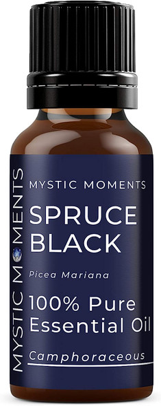 Mystic Moments | Spruce Black Essential Oil - 10ml - 100% Pure