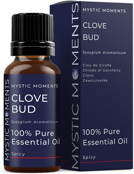 Mystic Moments Clove Bud Essential Oil - 10ml - 100% Pure