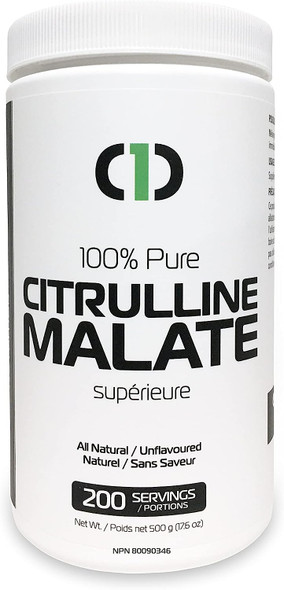 One Brand Nutrition L-Citrulline Malate Powder 100% PURE Vegan (500g) | 200 Servings