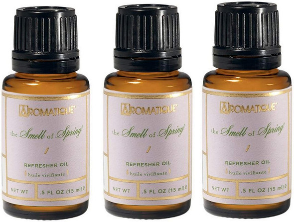 Package of Three (3) Aromatique .5 Ounce Refresher Oils - The Smell of Spring (3)