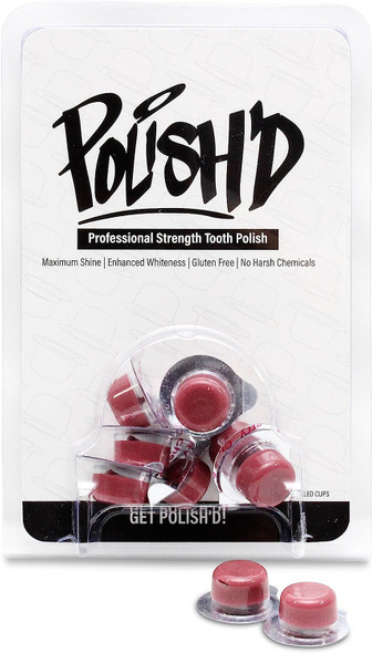 Polish'D Professional Strength Tooth Polish - 5 Flavors Available (Cherry)