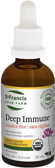 St Francis Herb Farm Deep Immune Licorice-Free, 50ml